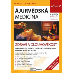 DVD Ájurvédská medicína (4 DVD) 