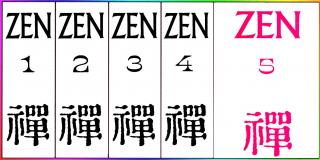 set: ZEN 1-5  (Antologie zen-buddhismu)