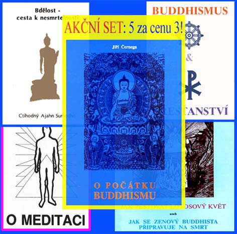 set BUDDHISMUS & TEOSOFIE (5 knih za cenu 3)