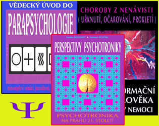 3 knihy - Parapsychologie a psychotronika 