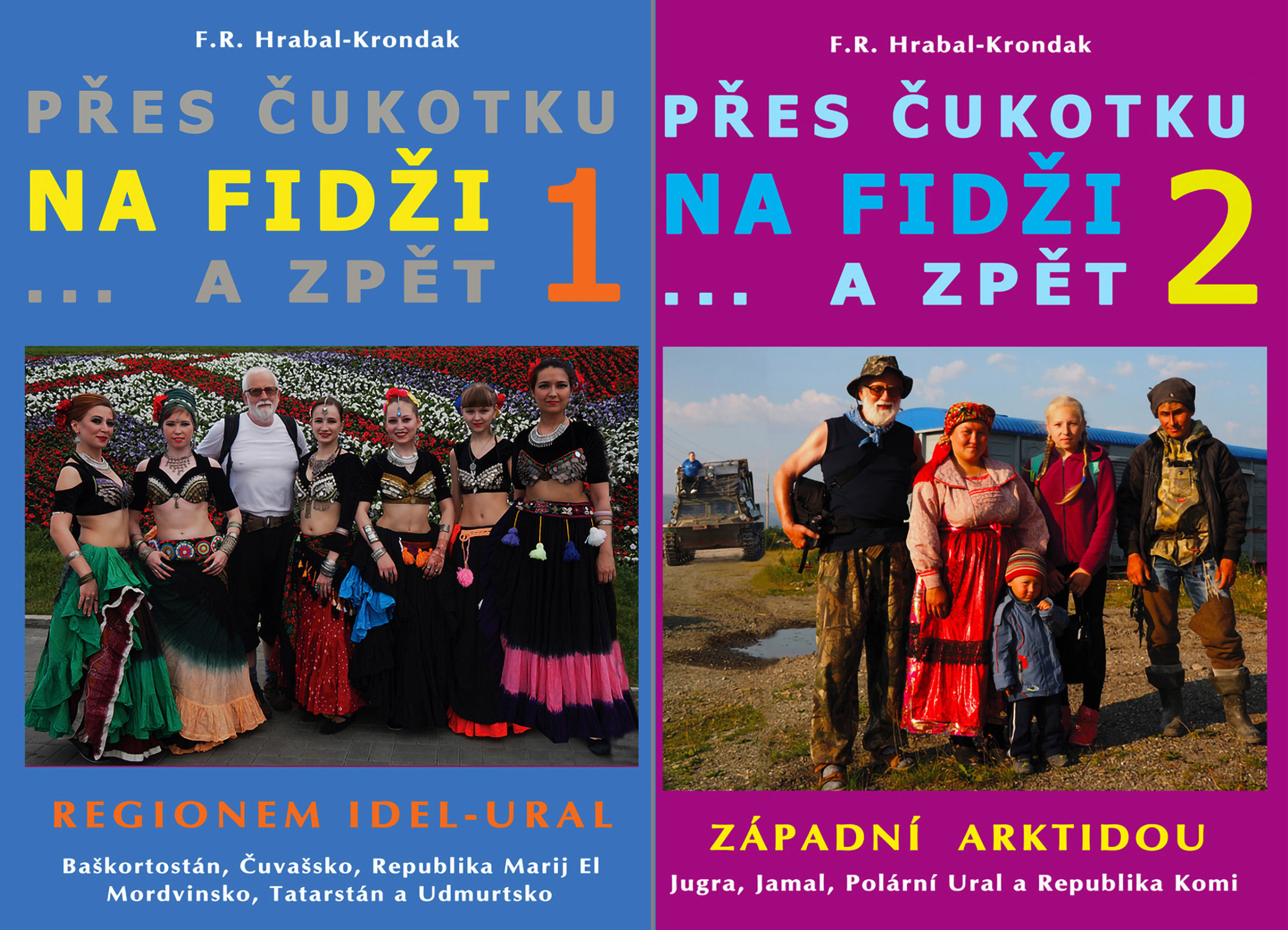 PŘES ČUKOTKU NA FIDŽI A ZPĚT 1 a 2 - Dvoudílný set