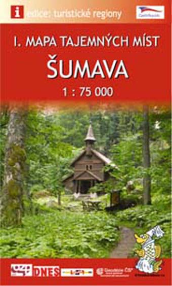 MAPA TAJEMNÝCH MÍST - ŠUMAVA  