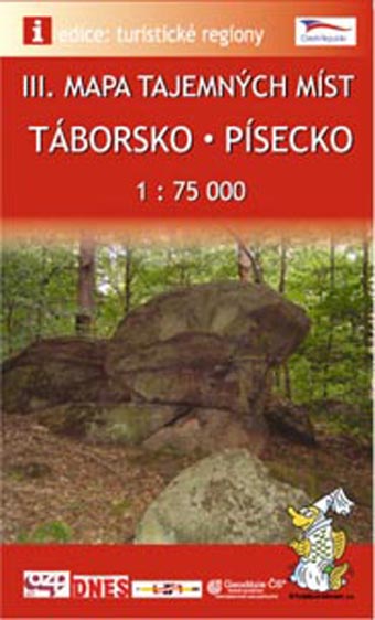 MAPA TAJEMNÝCH MÍST - TÁBORSKO A PÍSECKO