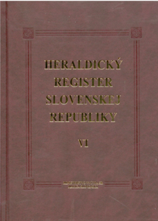 Heraldický register Slovenskej republ. 6